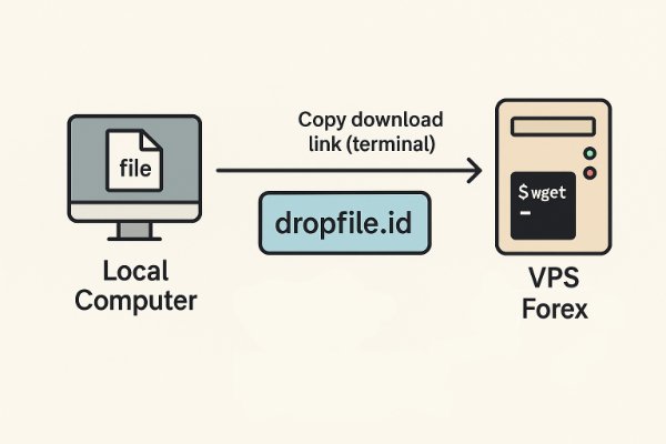 Cara Transfer file ke VPS Menggunakan Dropfile.id